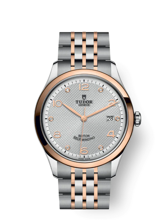 Tudor Replica Watch 1926, Stainless Steel and 18k Rose Gold with Diamond-set, 39mm, M91551-0002
