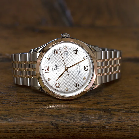 Tudor Replica Watch 1926, Stainless Steel and 18k Rose Gold with Diamond-set, 41mm, M91651-0002
