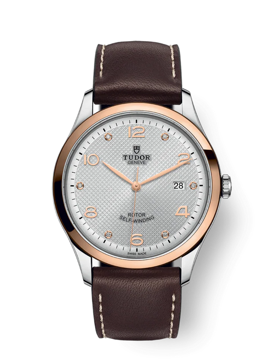 Tudor Replica Watch 1926, Stainless Steel and 18k Rose Gold with Diamond-set, 41mm, M91651-0006