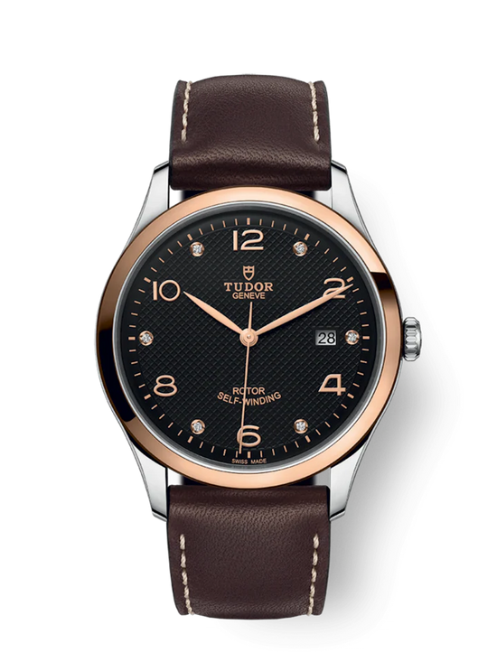 Tudor Replica Watch 1926, Stainless Steel and 18k Rose Gold with Diamond-set, 41mm, M91651-0008