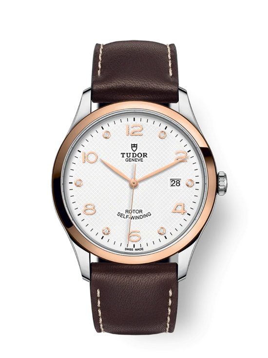 Tudor Replica Watch 1926, Stainless Steel and 18k Rose Gold with Diamond-set, 41mm, M91651-0012