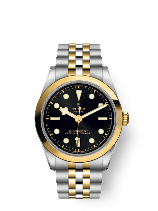 Tudor Replica Watch Black Bay 36 S &G, 316L Stainless Steel and 18k Yellow Gold, M79643-0001