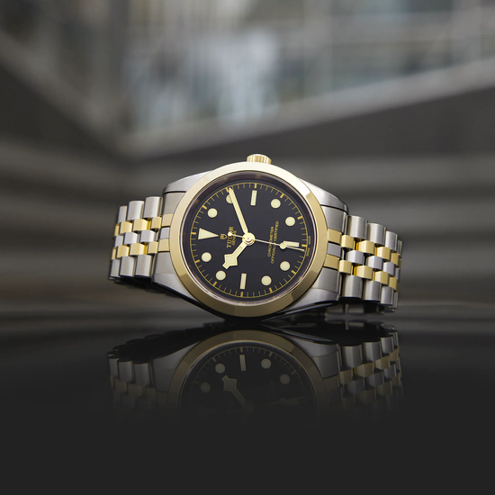 Tudor Replica Watch Black Bay 39 S &G, 316L Stainless Steel and 18k Yellow Gold, M79663-0001