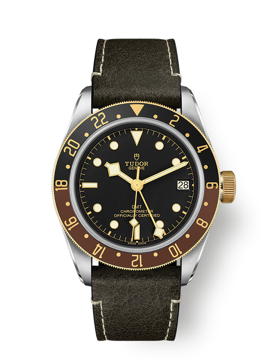 Tudor Replica Watch Black Bay GMT S &G, Stainless Steel and 18k Yellow Gold, 41mm, M79833MN-0003