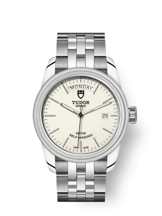 Tudor Replica Watch Glamour Date+Day, Stainless Steel, 39mm, M56000-0181