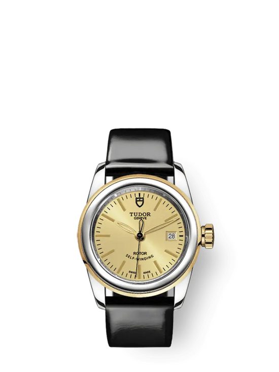 Tudor Replica Watch Glamour Date, Stainless Steel and 18k Yellow Gold, 26mm, M51003-0020