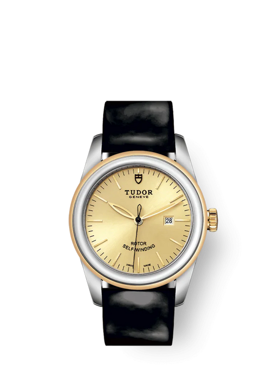 Tudor Replica Watch Glamour Date, Stainless Steel and 18k Yellow Gold, 31mm, M53003-0047