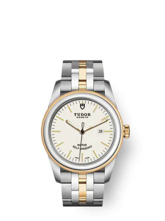 Tudor Replica Watch Glamour Date, Stainless Steel and 18k Yellow Gold, 31mm, M53003-0065