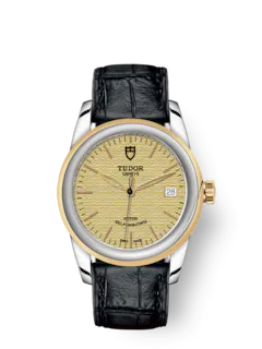 Tudor Replica Watch Glamour Date, Stainless Steel and 18k Yellow Gold, 36mm, M55003-0060