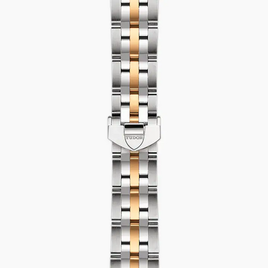 Tudor Replica Watch Glamour Date, Stainless Steel and 18k Yellow Gold with Diamond-set, 26mm, M51003-0007