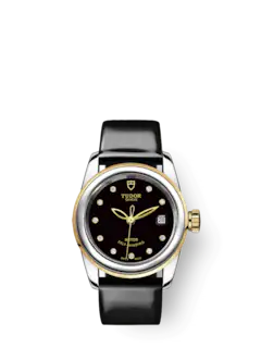 Tudor Replica Watch Glamour Date, Stainless Steel and 18k Yellow Gold with Diamond-set, 26mm, M51003-0023