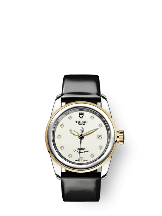 Tudor Replica Watch Glamour Date, Stainless Steel and 18k Yellow Gold with Diamond-set, 26mm, M51003-0028