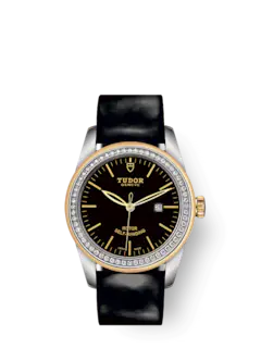 Tudor Replica Watch Glamour Date, Stainless Steel and 18k Yellow Gold with Diamond-set, 31mm, M53023-0040