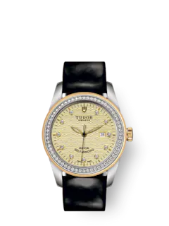 Tudor Replica Watch Glamour Date, Stainless Steel and 18k Yellow Gold with Diamond-set, 31mm, M53023-0047