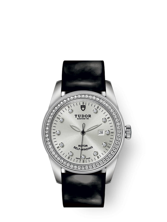 Tudor Replica Watch Glamour Date, Stainless Steel and Diamond-set, 31mm, M53020-0053