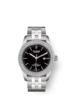 Tudor Replica Watch Glamour Date, Stainless Steel with Diamond-set bezel, 31mm, M53020-0008