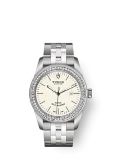 Tudor Replica Watch Glamour Date, Stainless Steel with Diamond-set bezel, 31mm, M53020-0073