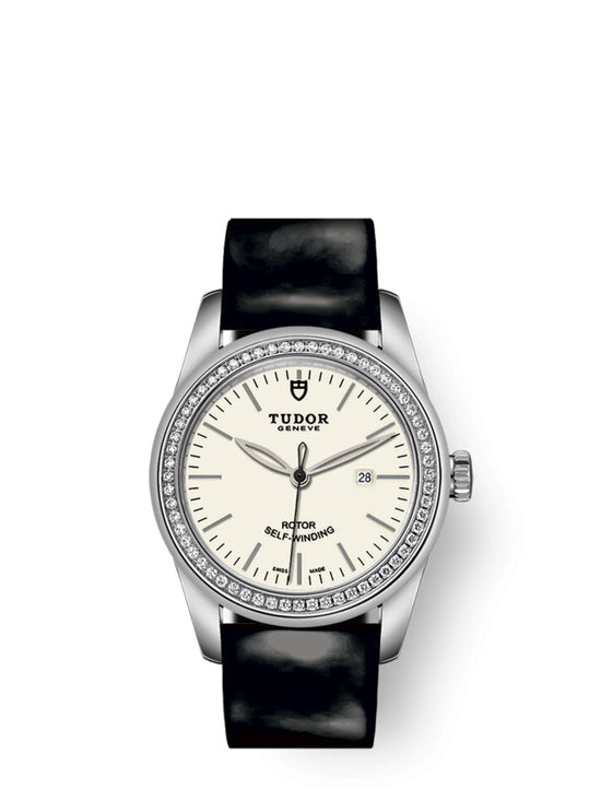 Tudor Replica Watch Glamour Date, Stainless Steel with Diamond-set bezel, 31mm, M53020-0079