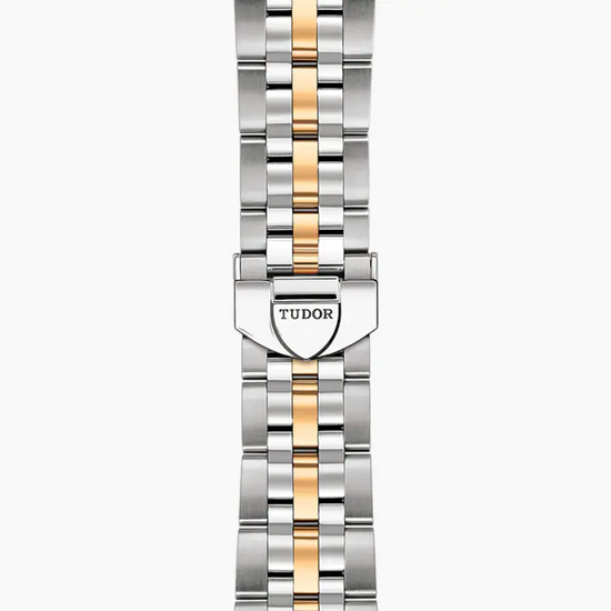 Tudor Replica Watch Glamour Double Date, Stainless Steel and 18k Yellow Gold with Diamond-set, 42mm, M57103-0004