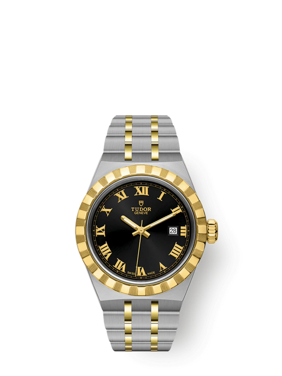Tudor Replica Watch Royal, Stainless Steel and 18k Yellow Gold, 28mm, M28303-0003