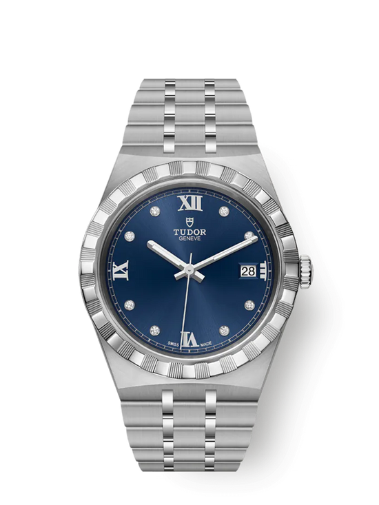 Tudor Replica Watch Royal, Stainless Steel and Diamond-set, 38mm, M28500-0006