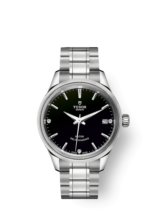 Tudor Replica Watch Style, Stainless Steel and Diamond-set 34mm, M12300-0004