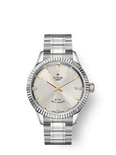 Tudor Replica Watch Style, Stainless Steel and Diamond-set, 34mm, M12310-0011