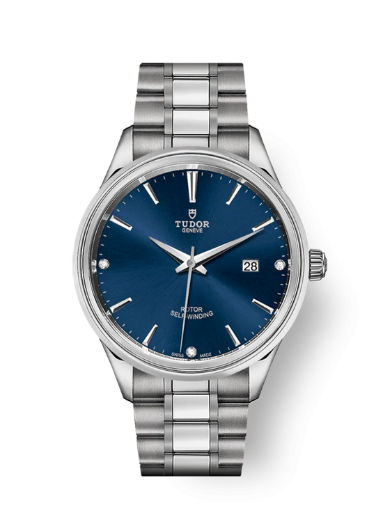Tudor Replica Watch Style, Stainless Steel and Diamond-set, 41mm, M12700-0013