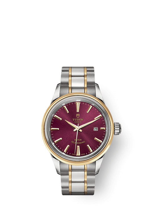 Tudor Replica Watch Style, Stainless Steel and Yellow Gold, 28mm, M12103-0013