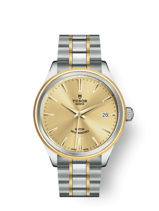 Tudor Replica Watch Style, Stainless Steel and Yellow Gold, 38mm, M12503-0001