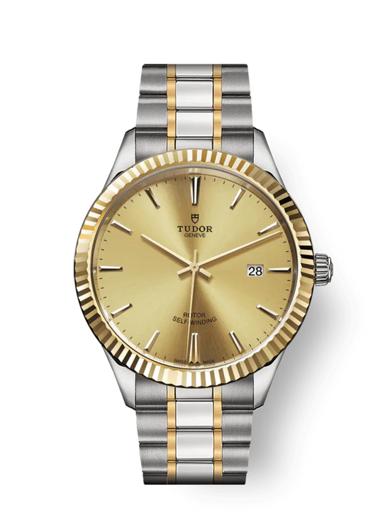 Tudor Replica Watch Style, Stainless Steel and Yellow Gold, 41mm, M12713-0001