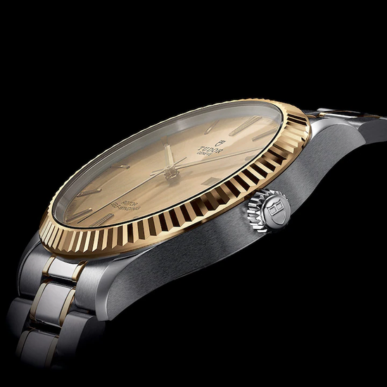 Tudor Replica Watch Style, Stainless Steel and Yellow Gold, 41mm, M12713-0001