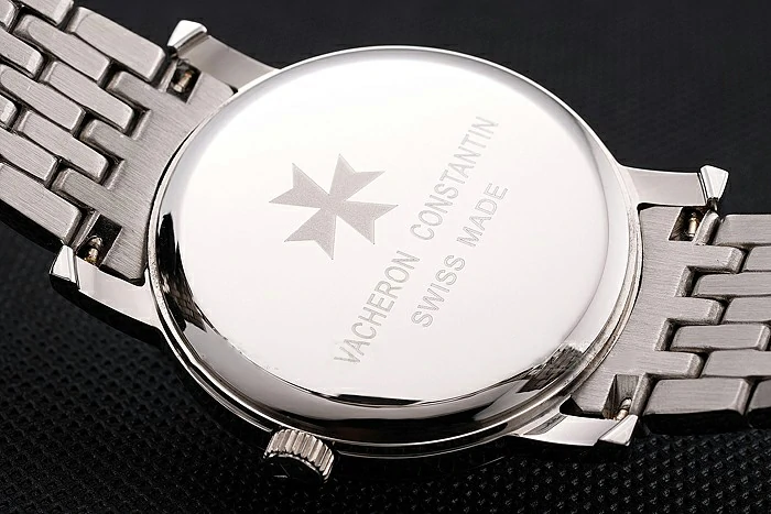 Vacheron Constantin Fine Black Dial Stainless Steel Case And Bracelet new122784
