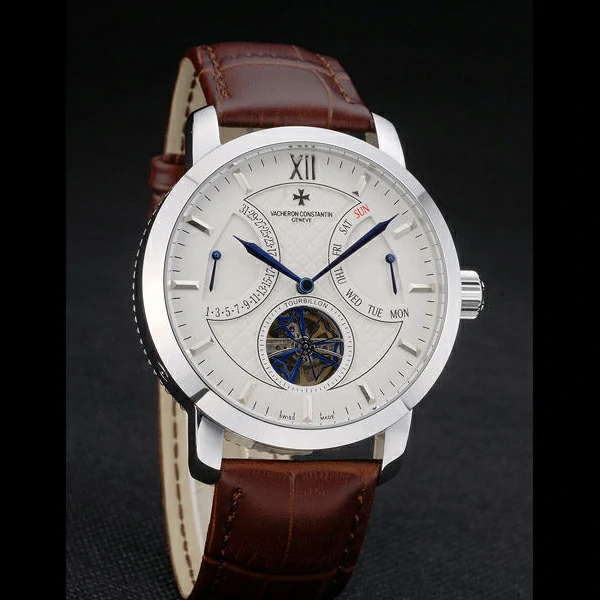 Vacheron Constantin Luxury Leather Watch new59193