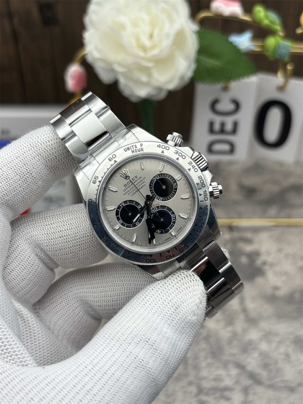 VSF Daytona 126509 V3 Weighted 183g (Grey Dial) – Dandong 4131 Movement