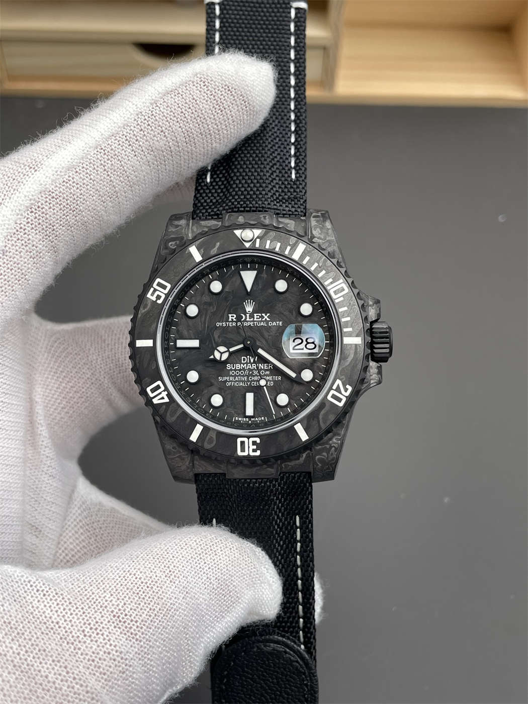 VSF DiW Carbon Submariner 40mm – Full Carbon Fiber Body (VS3135)