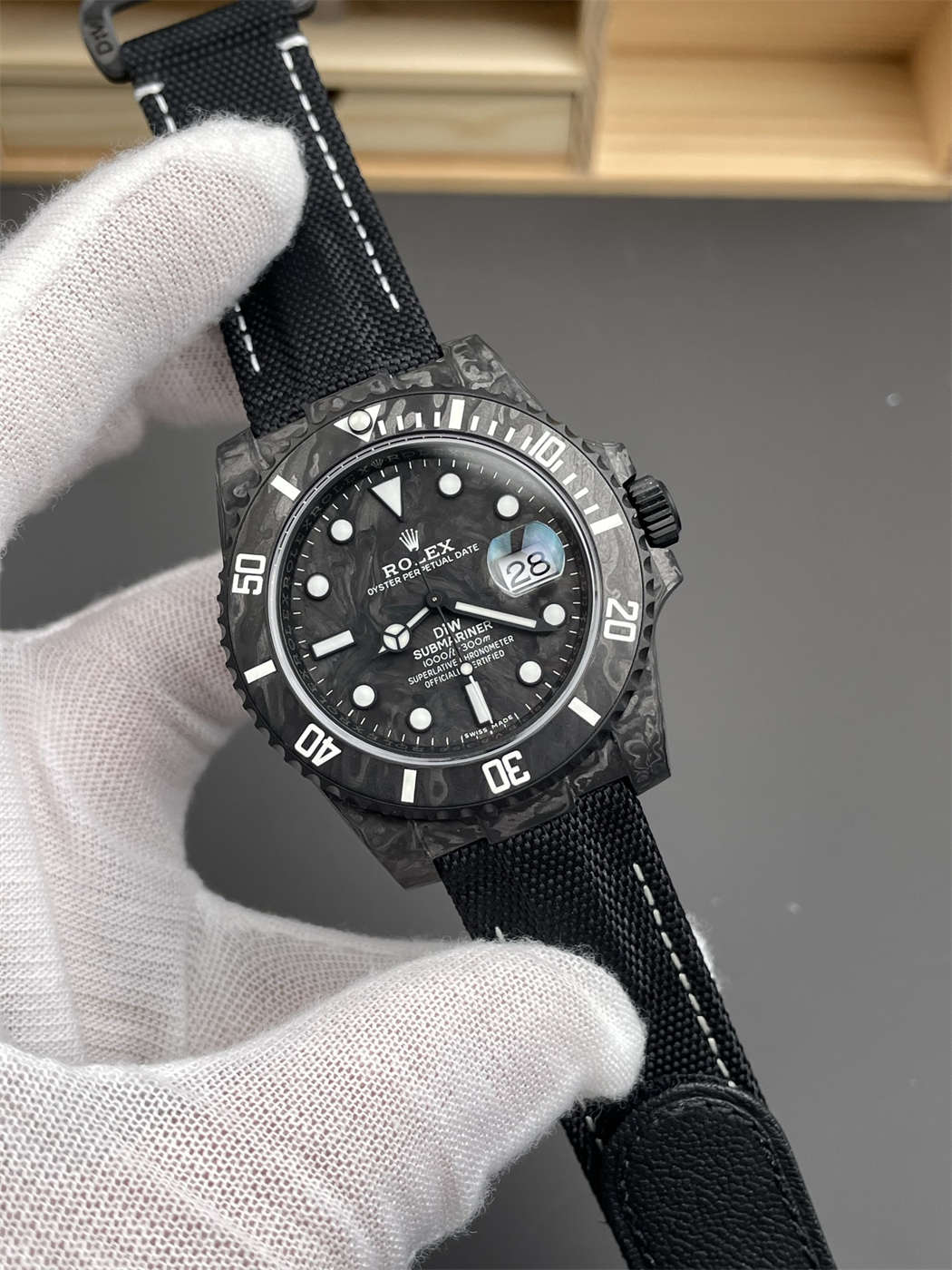 VSF DiW Carbon Submariner 40mm – Full Carbon Fiber Body (VS3135)