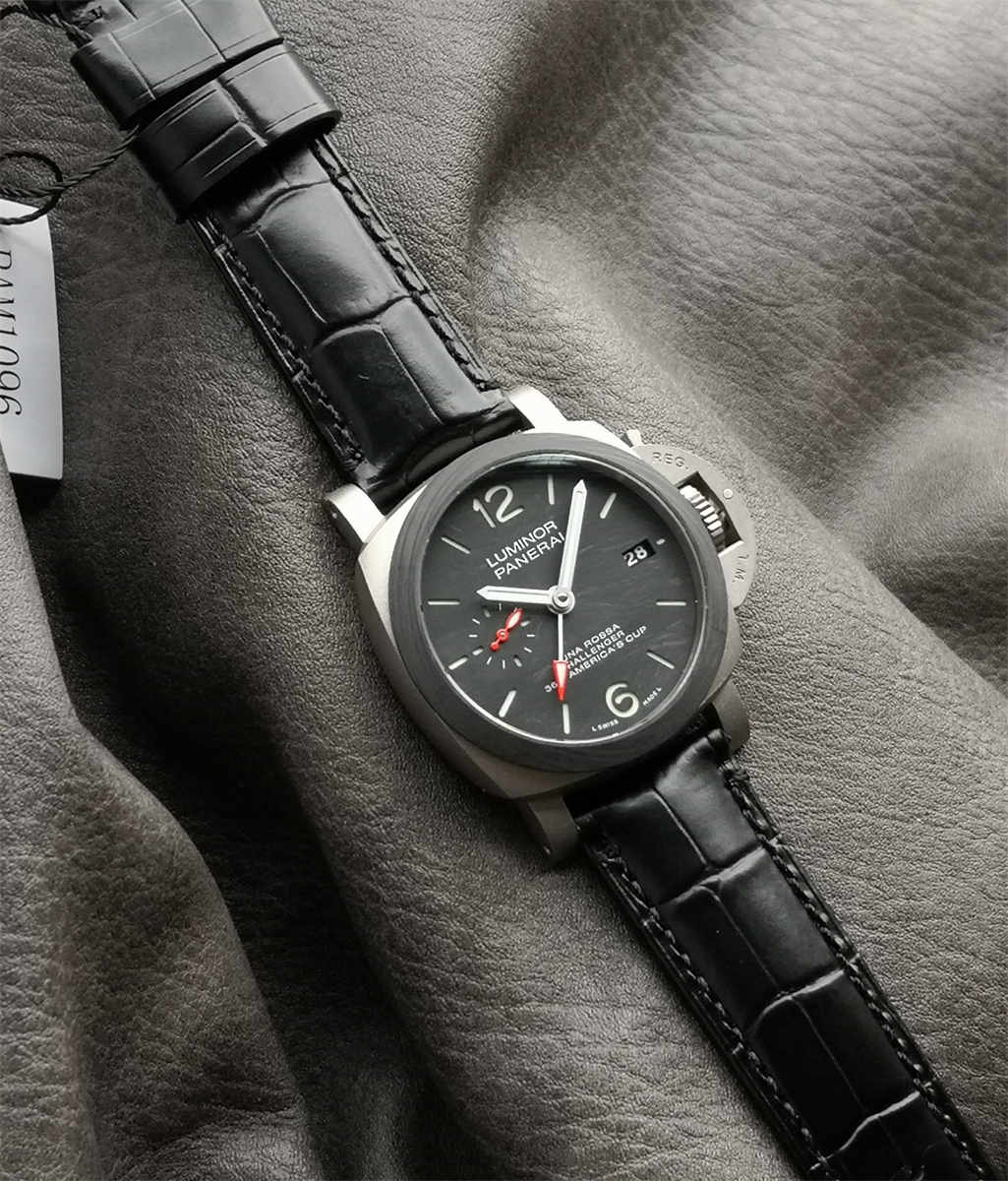 VSF Panerai PAM1096 – Titanium Luminor GMT 42mm Replica with 48-Hour Power Reserve