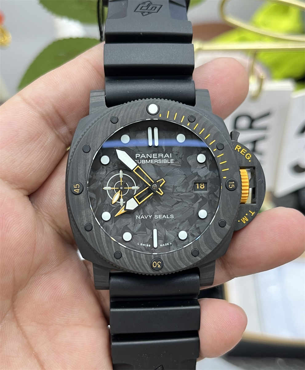 VSF Panerai PAM1324 – 44mm Submersible Carbotech-Style Carbon Replica