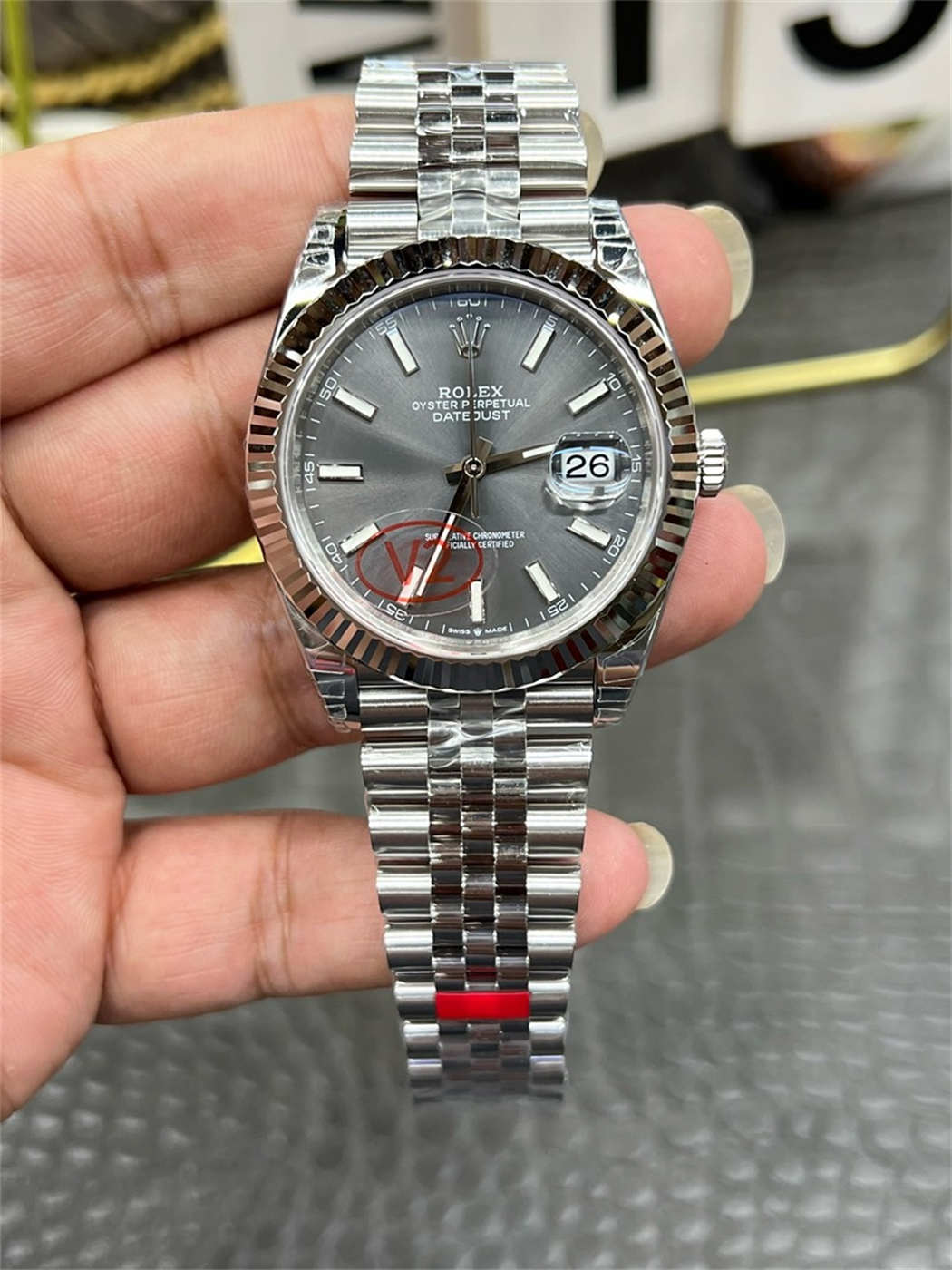VSF Rolex Datejust 41 Replica | Gray Dial with 3235 Movement (70-Hour)