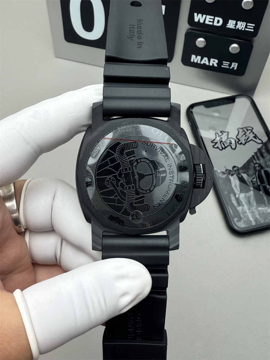 VSF Watches Panerai PAM979 – 47mm Submersible Carbotech Super Clone with P.9000 Movement