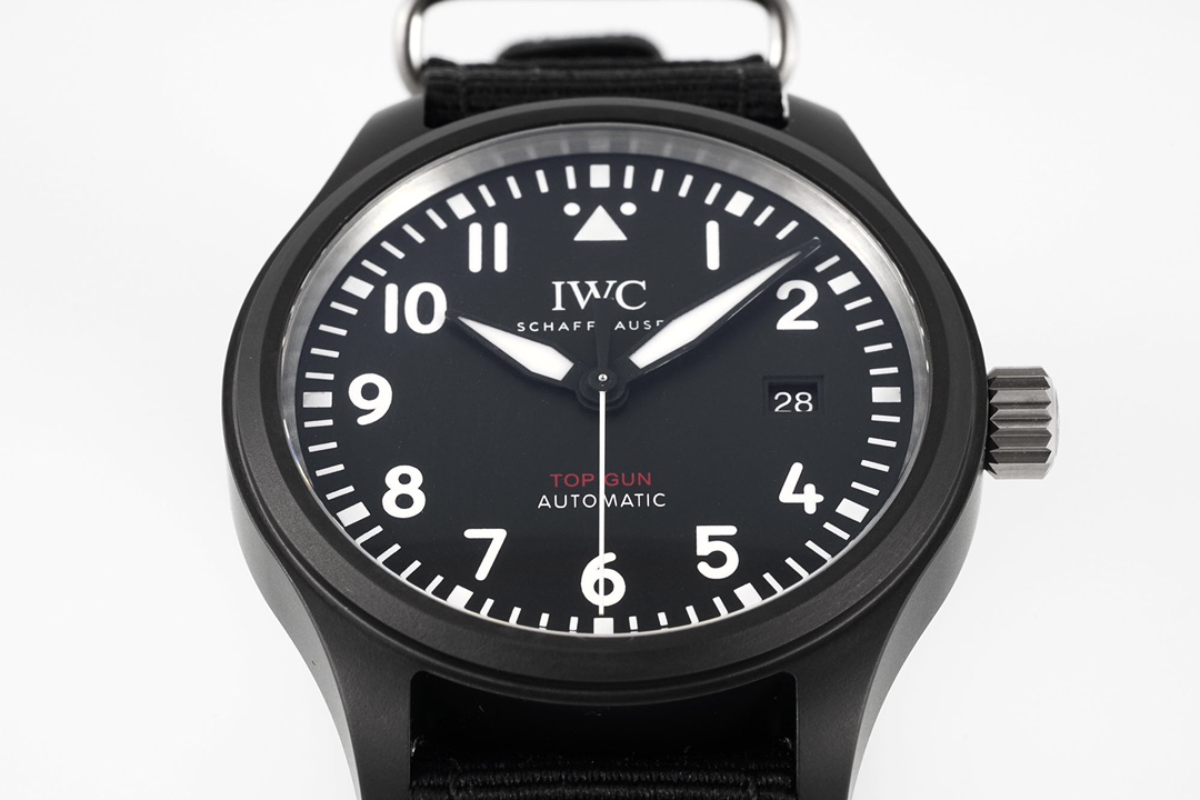 ZF Factory IWC Pilot Ceramic Replica – IW326906 Black Ceramic 41mm